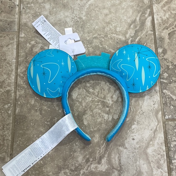 Disney Parks Disneyland 3D Marquee Sign Minnie Mouse Ears Headband NWT - Picture 5 of 10